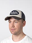 Бейсболка VON DUTCH арт. VD/0/CAS1/JACKMWB2  (кремовый / серый)